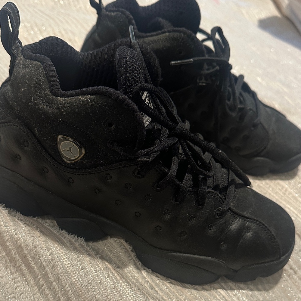 Jordan Black Athletic Shoes